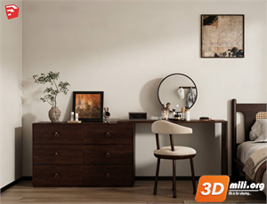 Dressing Table Skp Files 